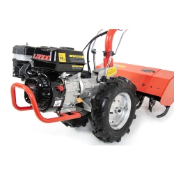 FAWORYT MIKROCIĄGNIK SPALINOWY 196cc LONCIN SIM360L Z GLEBOGRYZARKĄ 56CM